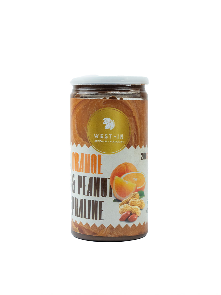Vegan Praline – Orange & Peanut- 200G