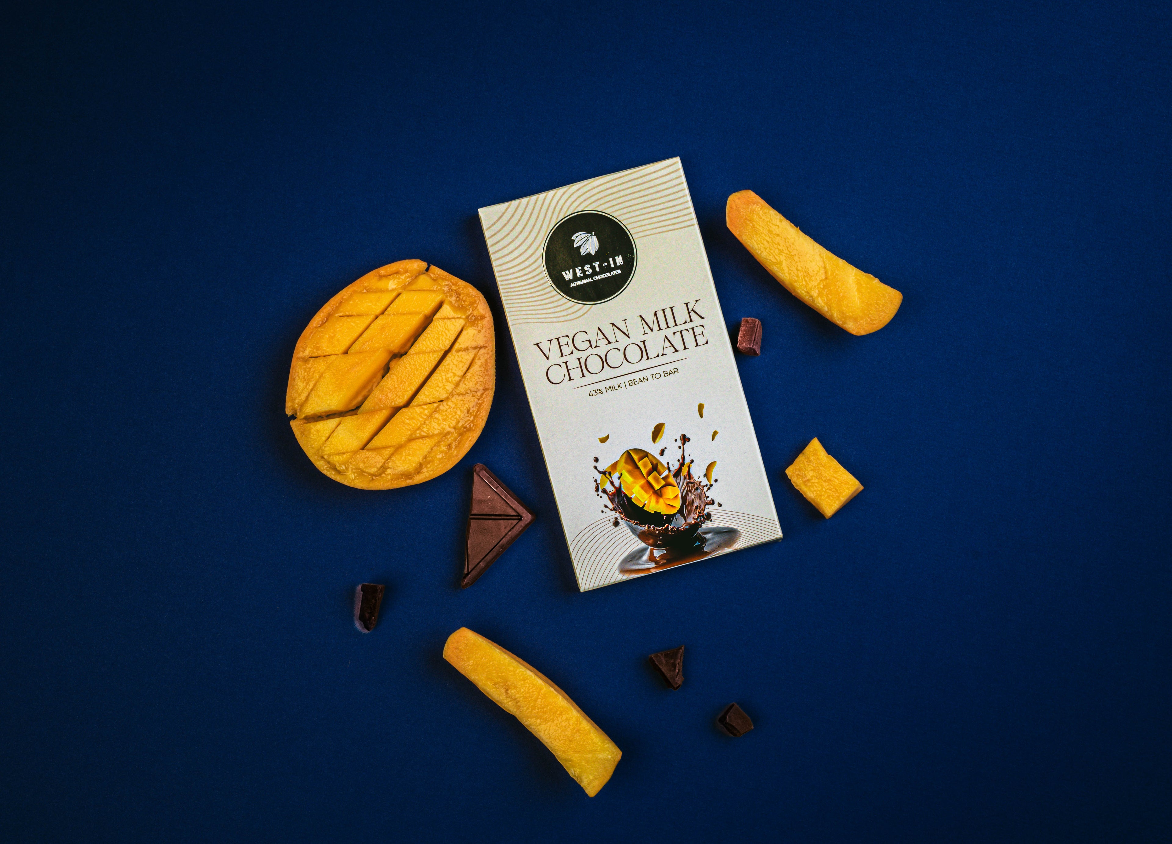 Vegan Milk Chocolate & Mango - 90G