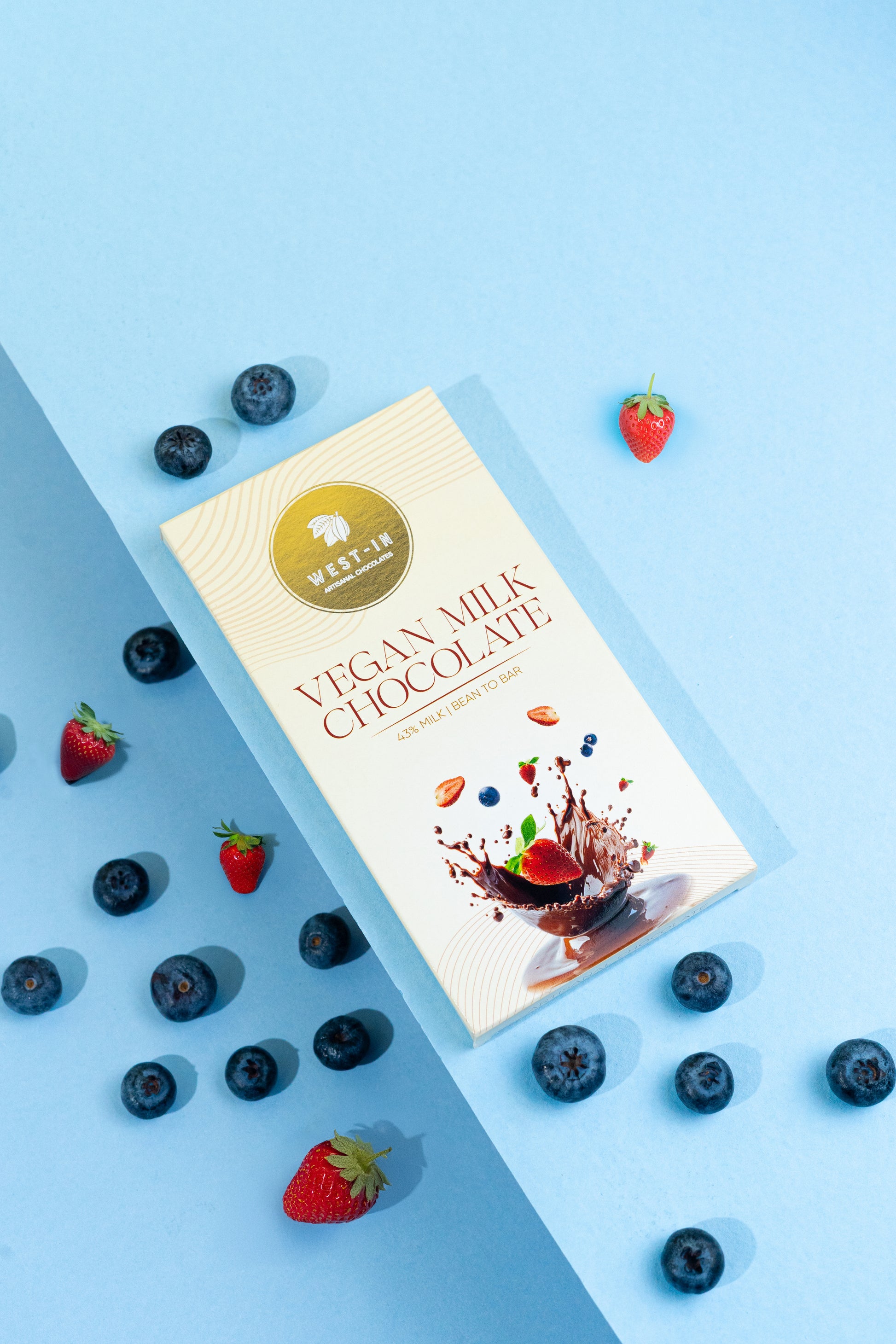 Vegan Milk Chocolate & Berries - 90G
