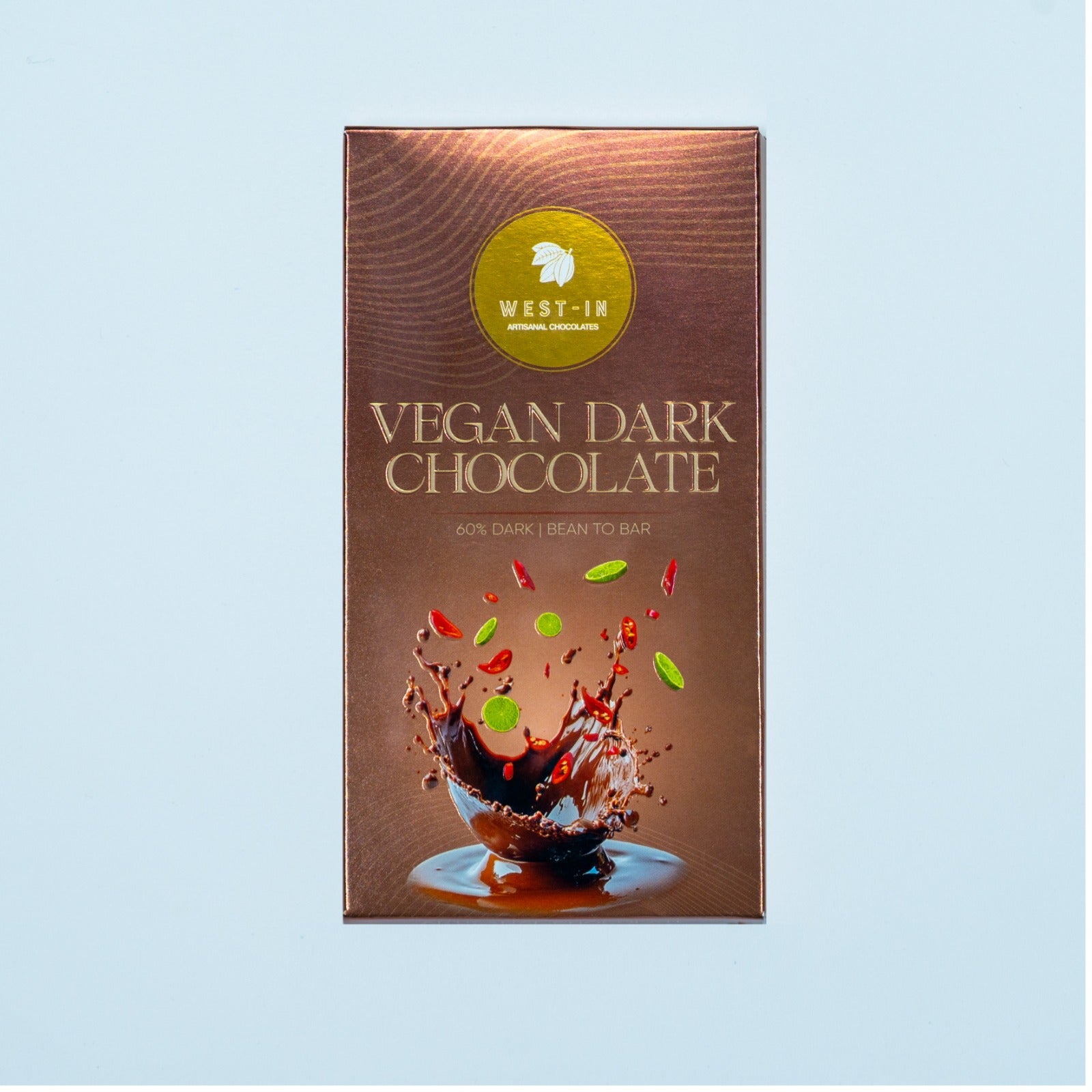 Vegan Dark Chocolate – Kashmiri Chilli & Lime - 90G