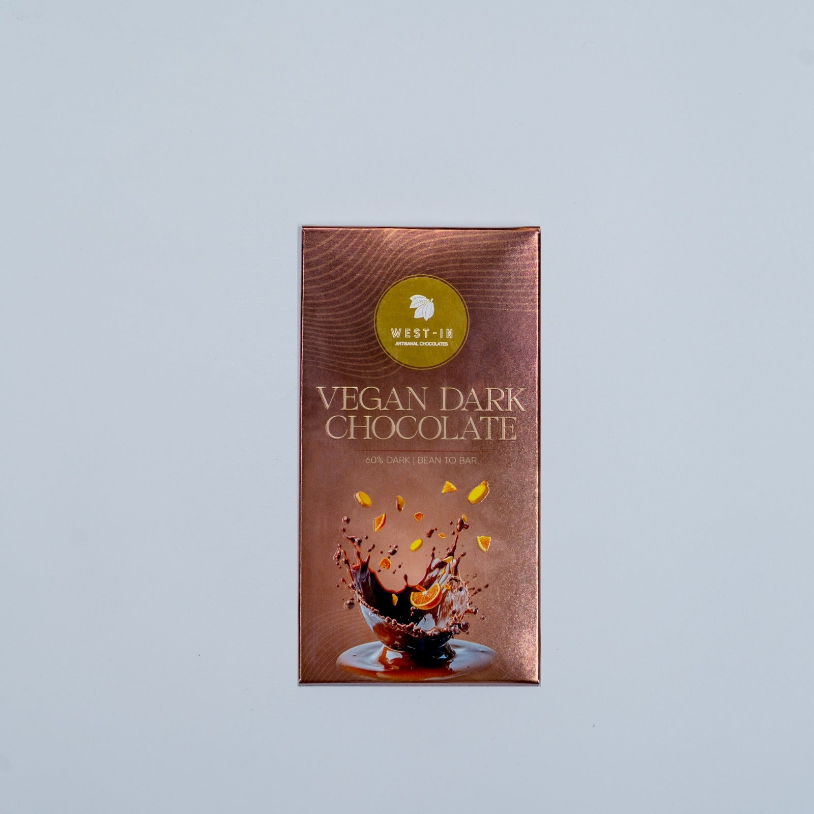 Vegan Dark Chocolate – Orange & Ginger - 90G
