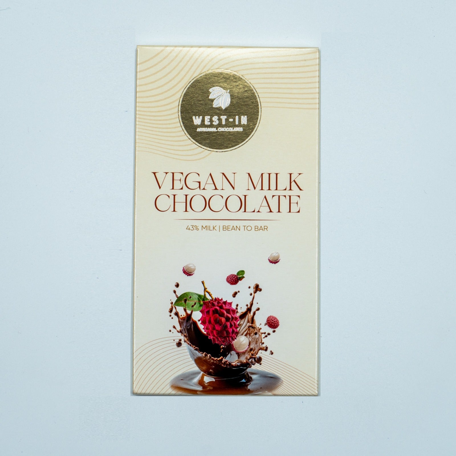 Vegan Milk Chocolate & Lychee - 90G