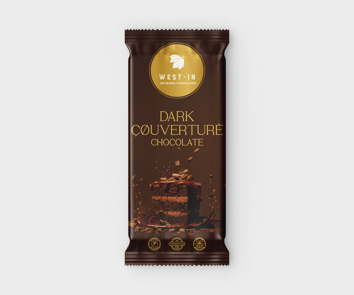 Dark Chocolate Couverture – 99.9% - 500G