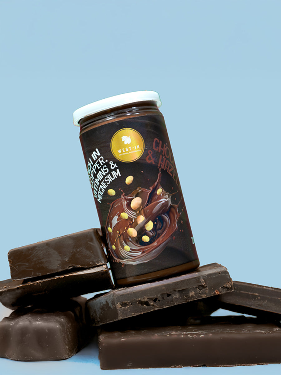 Vegan Chocolate Hazelnut Spread 200g | Palm Oil Free | West-In