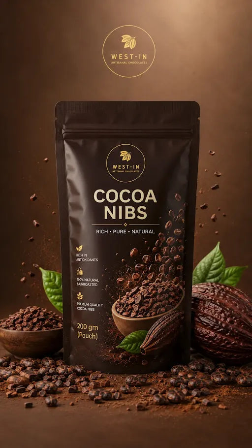 Cocoa Nibs – 200G (Pouch)