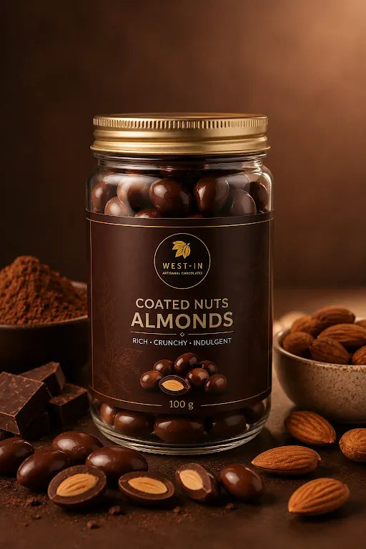 Coated Nuts Almonds - 100G