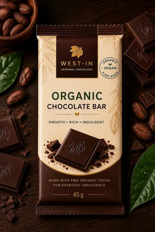Organic Chocolate Bar - 45G