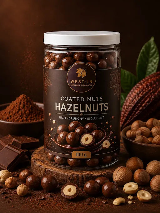 Coated Nuts Hazelnuts - 100G