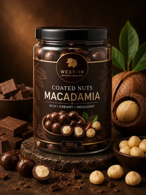 Coated Nuts  Macadamia - 100G